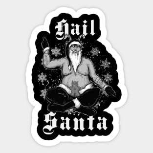 Hail Santa Sticker